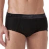 2xist Men's 3-Pack Essential Core Fly-Front Brief 020039 -Shop BoldBrief 020039 BLACK