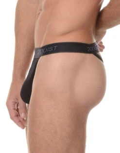 2xist Men's 3-Pack Essential Core Y-Back Thongs 020302 -Shop BoldBrief 020302 BLACK S