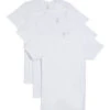 2xist Men's 3-Pack Essential Crew Neck T-Shirts White 020334