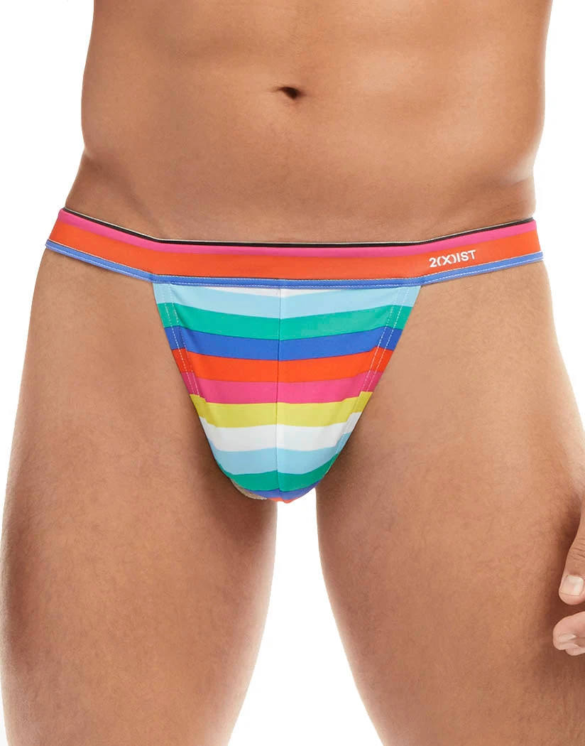 2xist Men's Sliq Micro Y-Back Thong 042302 5 2xist Men's Sliq Micro Y-Back Thong 042302 - Image 3