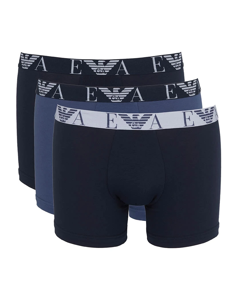 Emporio Armani Monogram 3-Pack Boxer 111473-96535 3 Emporio Armani Monogram 3-Pack Boxer 111473-96535