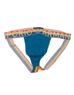 Emporio Armani Mega Logo Jock Strap 111579-1P513 -Shop BoldBrief 111579 1P513 Ocean Pride