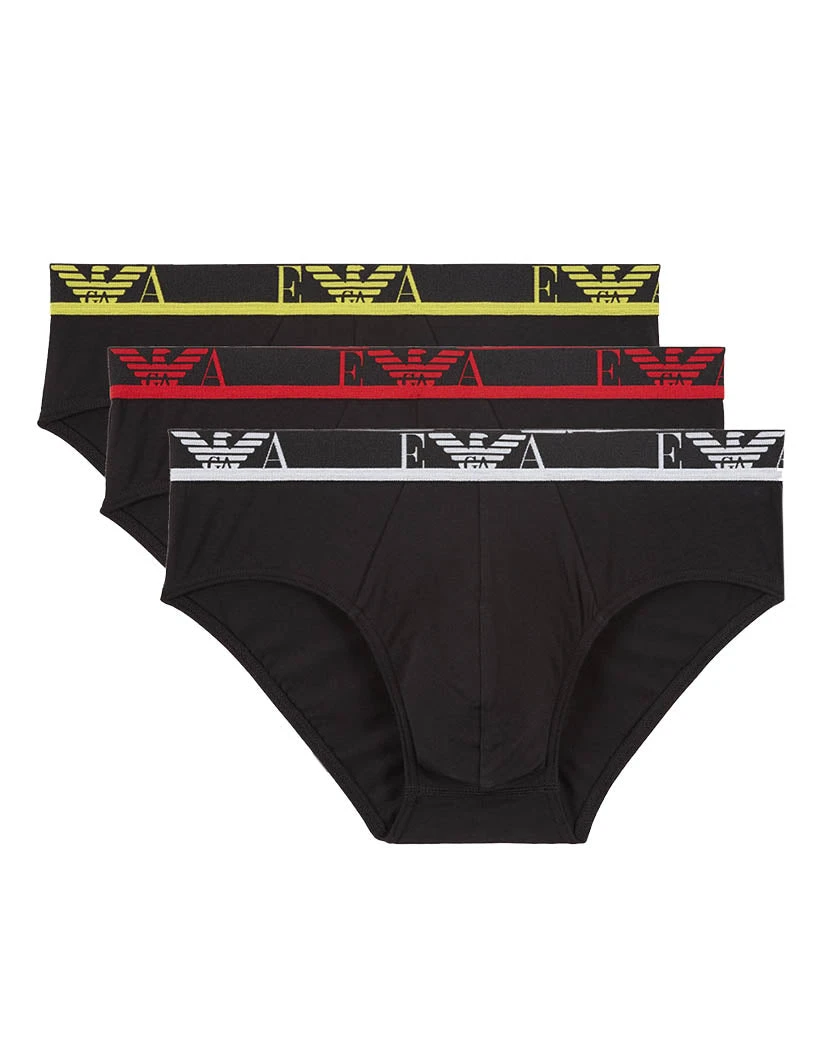 Emporio Armani 3-Pack Knit Brief 111734-1A715 3 Emporio Armani 3-Pack Knit Brief 111734-1A715