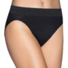 Vanity Fair Beyond Comfort Hi-Cut Brief 13212 -Shop BoldBrief 13212 Midnight Black front crop SQ