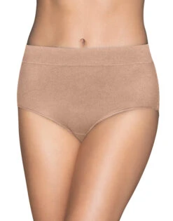 Vanity Fair Beyond Comfort Brief 13213 11 Vanity Fair Beyond Comfort Brief 13213 -Shop BoldBrief 13213 Honey Beige front crop SQ