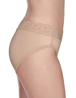 Vanity Fair Flattering Lace Hi Cut Brief 13280 -Shop BoldBrief 13280 RoseBeige 3071 3Side 3x4 1