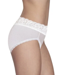 Vanity Fair Flattering Lace Hi Cut Brief 13280 -Shop BoldBrief 13280 StarWhite 770 3Side 3x4 1