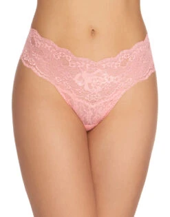 Hanky Panky American Beauty Rose Natural Rise Thong 1C1511 8 Hanky Panky American Beauty Rose Natural Rise Thong 1C1511 -Shop BoldBrief 1C1511 PinkParfait