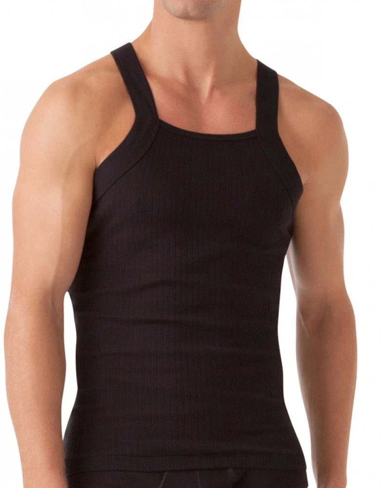 2xist Men's 2-Pack Essential Range Square Cut Tank Tops 020227 3 2xist Men's 2-Pack Essential Range Square Cut Tank Tops 020227