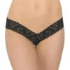 Hanky Panky After Midnight Crotchless Low Rise Thong 481001 -Shop BoldBrief 204326
