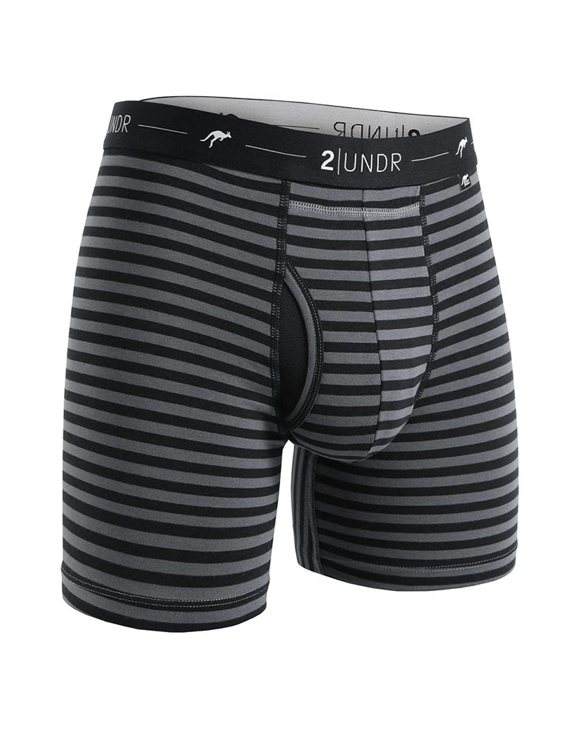 2UNDR Day Shift Boxer Brief Stripes 2U13BB 4 2UNDR Day Shift Boxer Brief Stripes 2U13BB - Image 2