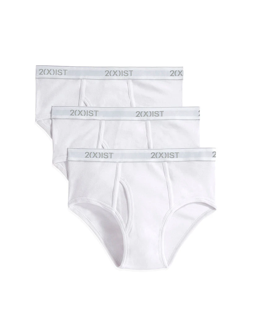 2xist Men's 3-Pack Essential Core Fly-Front Brief 020039 6 2xist Men's 3-Pack Essential Core Fly-Front Brief 020039 - Image 4