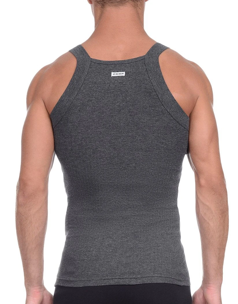 2xist Men's 2-Pack Essential Range Square Cut Tank Tops 020227 10 2xist Men's 2-Pack Essential Range Square Cut Tank Tops 020227 - Image 8