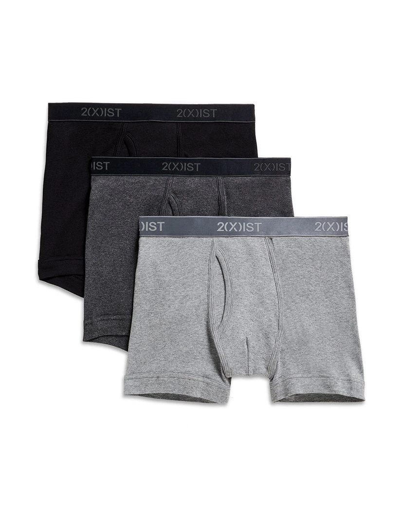2xist Men's 3-Pack Essential Boxer Brief 020304 4 2xist Men's 3-Pack Essential Boxer Brief 020304 - Image 2