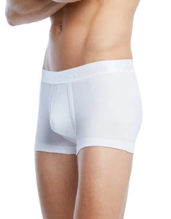 2xist Men's Pima Cotton Trunk 041023 -Shop BoldBrief 2xist 041023 White B 1
