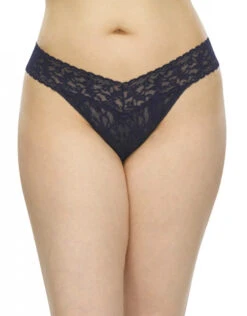 Hanky Panky Stretch Original Rise Lace Plus Size Thong 4811X -Shop BoldBrief 309269