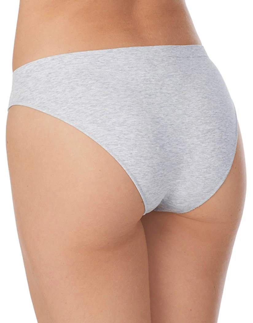 On Gossamer Cabana Cotton Seamless Bikini Heather Gray G1284 4 On Gossamer Cabana Cotton Seamless Bikini Heather Gray G1284 - Image 2