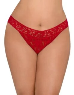 Hanky Panky Stretch Original Rise Lace Plus Size Thong 4811X -Shop BoldBrief 4811X red b 91997ac4 f723 4ef3 a6ed 52fd1cb24572