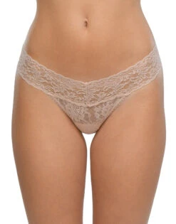 Hanky Panky Signature Lace 5 Pack Low Rise Thong 4911FPK 10 Hanky Panky Signature Lace 5 Pack Low Rise Thong 4911FPK -Shop BoldBrief 4911FPK chai