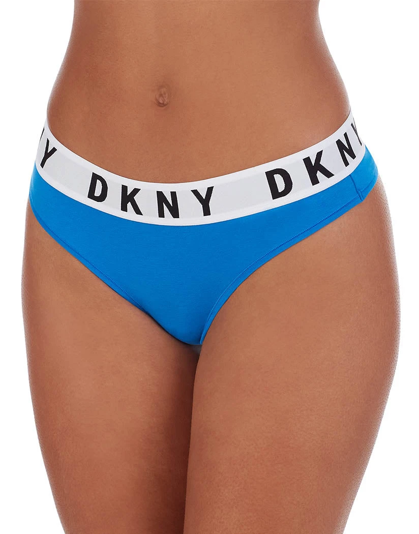 DKNY Cozy Boyfriend Thong Hot Blue DK4529 3 DKNY Cozy Boyfriend Thong Hot Blue DK4529