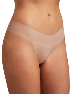 Hanky Panky Breathe "Eve" Natural Rise Thong 6J1661B -Shop BoldBrief 6J1661B taupe