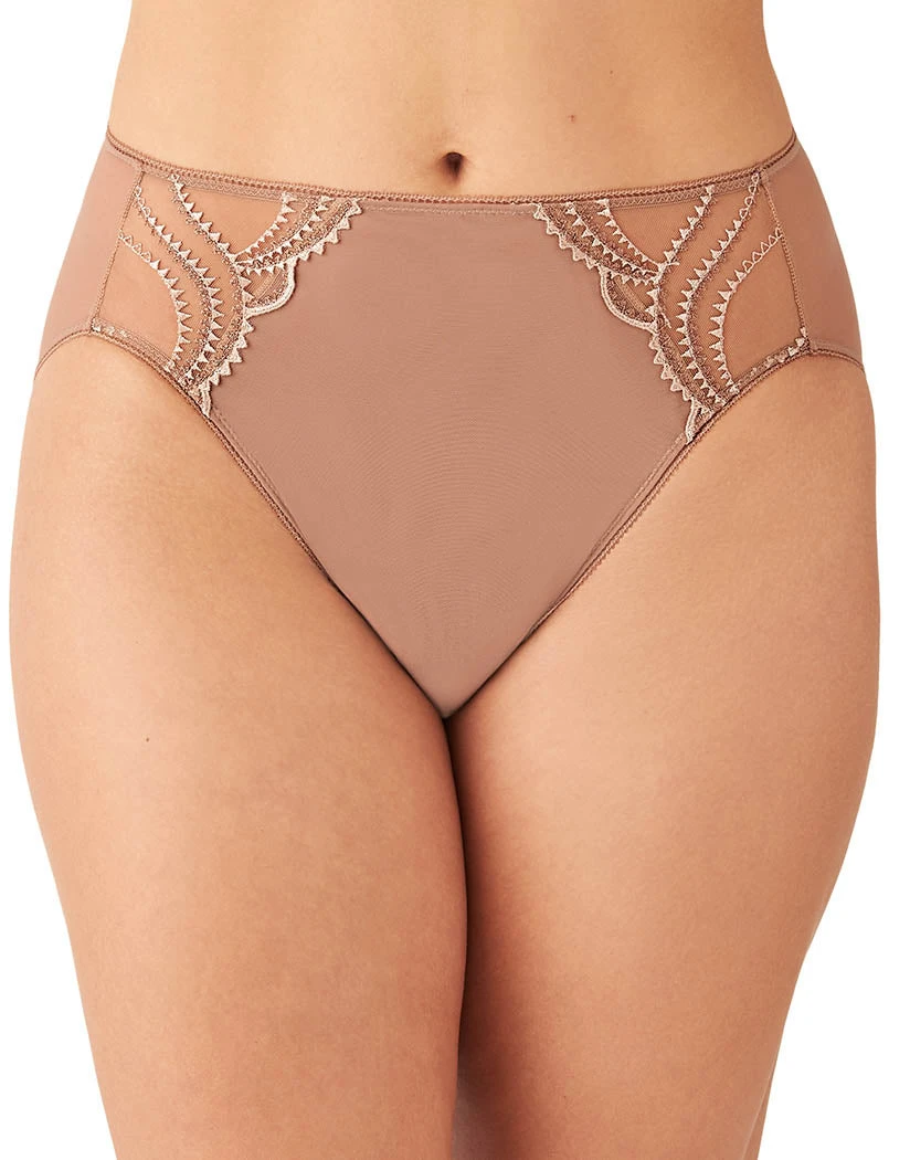 Wacoal Evocative Edge Hi-Cut Brief 841304 3 Wacoal Evocative Edge Hi-Cut Brief 841304