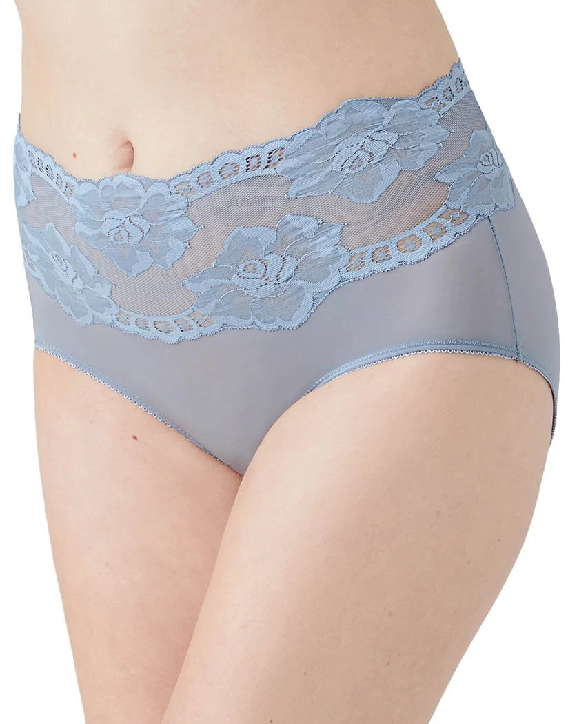 Wacoal Light And Lacy Brief Ashley Blue 870363 4 Wacoal Light And Lacy Brief Ashley Blue 870363 - Image 2