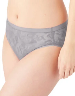 Wacoal Awareness Hi Cut Pink Lemonade/ Silver Sconce 871101 -Shop BoldBrief 871101 049 S