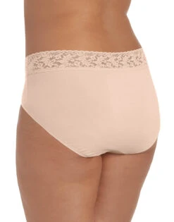 Hanky Panky Cotton With A Conscience Plus Size French Brief 892461X -Shop BoldBrief 892461X chai back