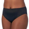 Le Mystere Satin & Mesh High Waist Brief 4416 1 Le Mystere Satin & Mesh High Waist Brief 4416 -Shop BoldBrief 91 4416 001 BLACK 1294