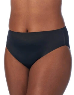 Le Mystere Satin & Mesh High Waist Brief 4416