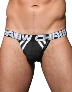 Andrew Christian CoolFlex Modal Active Jock W/ Show-It 92629 -Shop BoldBrief 92629Jock Charcoal Nov 01