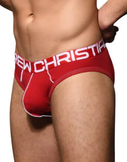 Andrew Christian Show-It Locker Room Jock 92633 -Shop BoldBrief 92633Jock Red Nov 02