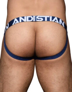 Andrew Christian Active Sports Jock W/ Almost Naked 92698 -Shop BoldBrief 92698Jock Blue Dec 05