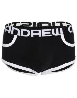 Andrew Christian Almost Naked Retro Pocket Boxer 92831 -Shop BoldBrief 92831BlackA