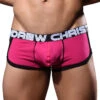 Andrew Christian Show It Retro Pop Mesh Boxer 92834 -Shop BoldBrief 92834Boxer Fuchsia01