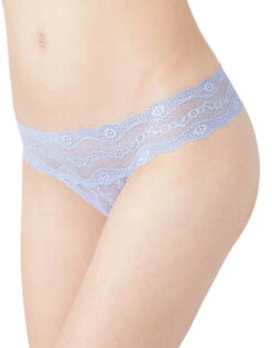 B.tempt'd By Wacoal Lace Kiss Thong Brunera Blue 970182 -Shop BoldBrief 970182 493 S