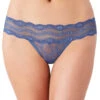 B.tempt'd By Wacoal Lace Kiss Thong Vintage Indigo 970182 2 B.tempt'd By Wacoal Lace Kiss Thong Vintage Indigo 970182 -Shop BoldBrief 970182 978
