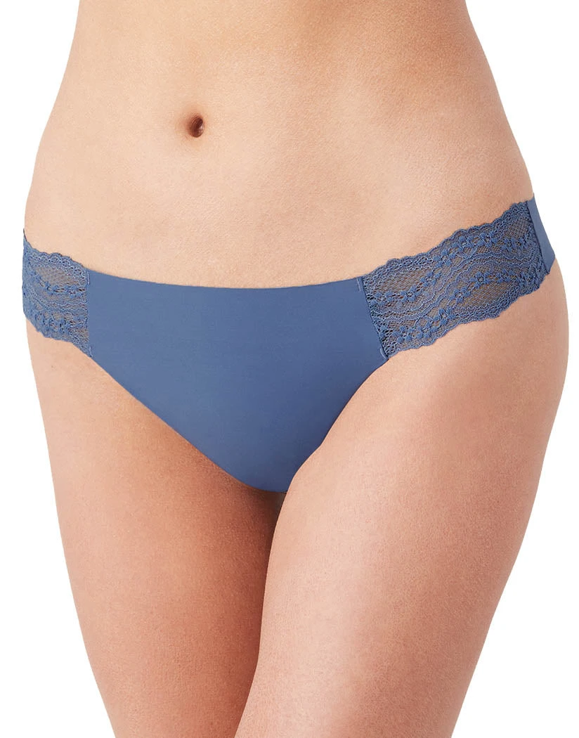 B.tempt'd By Wacoal B.Bare Thong Vintage Indigo 976267 4 B.tempt'd By Wacoal B.Bare Thong Vintage Indigo 976267 - Image 2