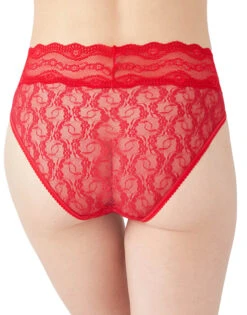 B.tempt'd By Wacoal Lace Kiss Hi Leg Crimson Red 978382 7 B.tempt'd By Wacoal Lace Kiss Hi Leg Crimson Red 978382 -Shop BoldBrief 978382 629 B