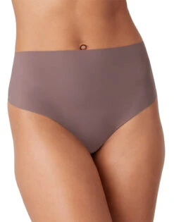 B.tempt'd By Wacoal B.Bare Hi Waist Thong Peppercorn 979267