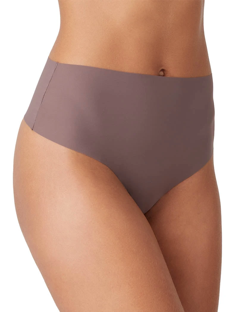 B.tempt'd By Wacoal B.Bare Hi Waist Thong Peppercorn 979267 4 B.tempt'd By Wacoal B.Bare Hi Waist Thong Peppercorn 979267 - Image 2