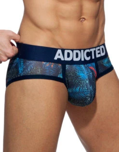 Addicted 3- Pack Tropical Mesh Brief Push Up AD889P -Shop BoldBrief AD889 C09R