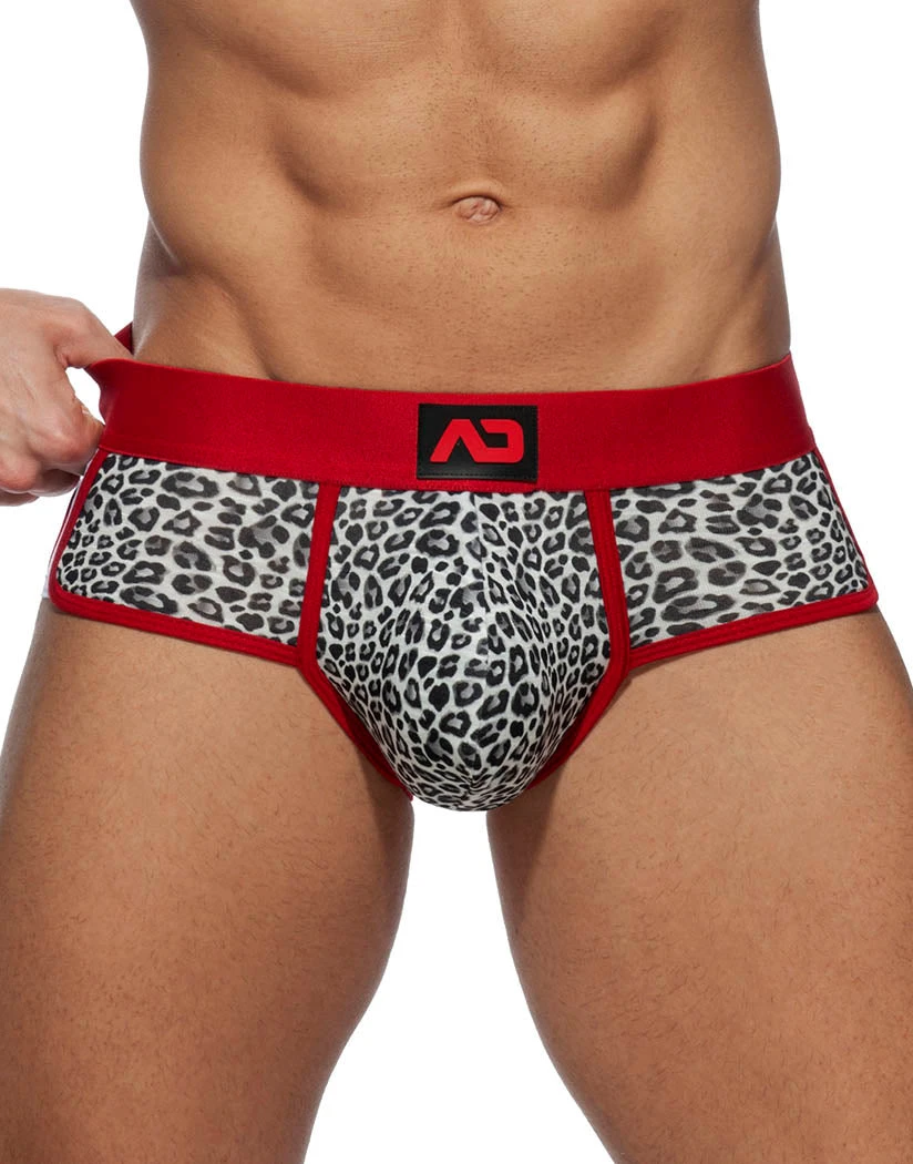 Addicted Leopard Combi Brief AD948 7 Addicted Leopard Combi Brief AD948 - Image 5
