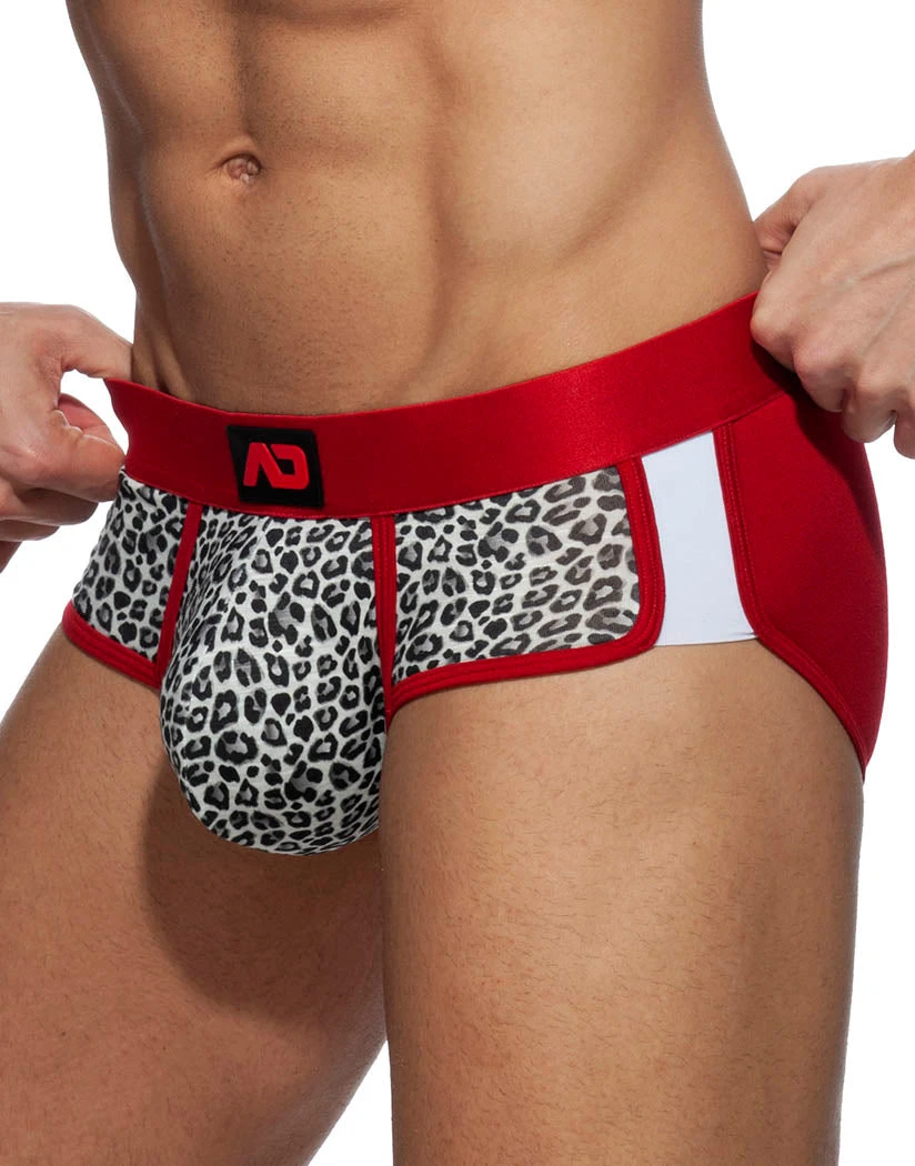 Addicted Leopard Combi Brief AD948 6 Addicted Leopard Combi Brief AD948 - Image 4