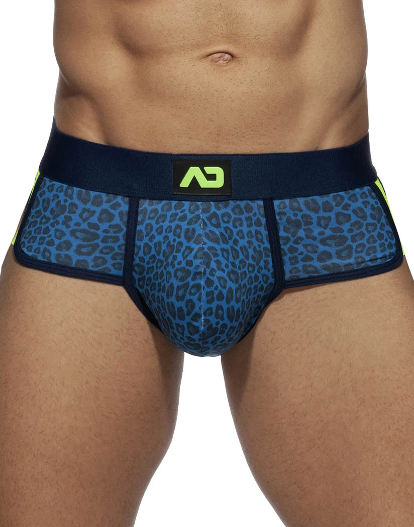 Addicted Leopard Combi Brief AD948 4 Addicted Leopard Combi Brief AD948 - Image 2