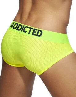 Addicted Ring Up Neon Mesh Brief AD951 -Shop BoldBrief AD951 C31B