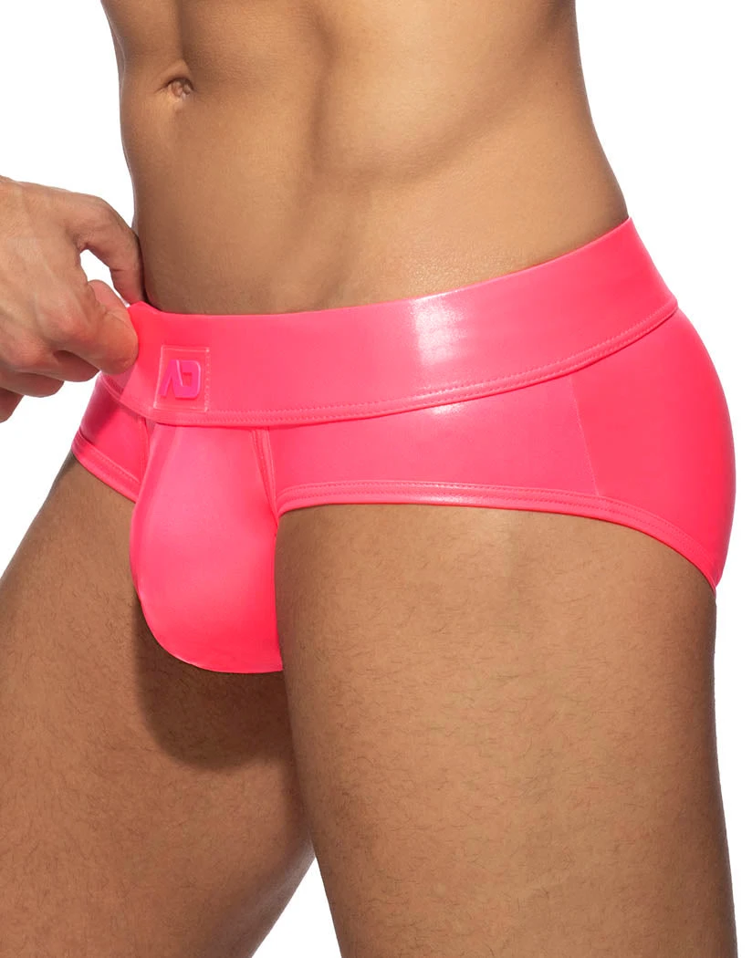 Addicted Neon Shiny Brief AD987 3 Addicted Neon Shiny Brief AD987