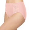 Bali Double Support Moisture Wicking No Show Hi Cut Brief Panty DFDBHC -Shop BoldBrief Bali DFDBHC Blushing Pink B