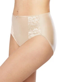 Bali Double Support Moisture Wicking No Show Hi Cut Brief Panty DFDBHC -Shop BoldBrief Bali DFDBHC Light Beige B 2